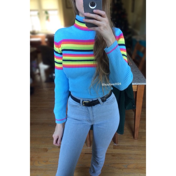 90s turtleneck sweater